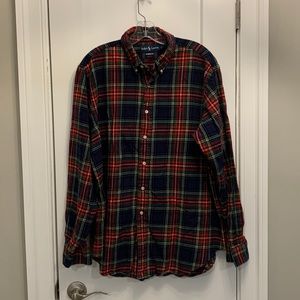 Men’s Polo Flannel Shirt